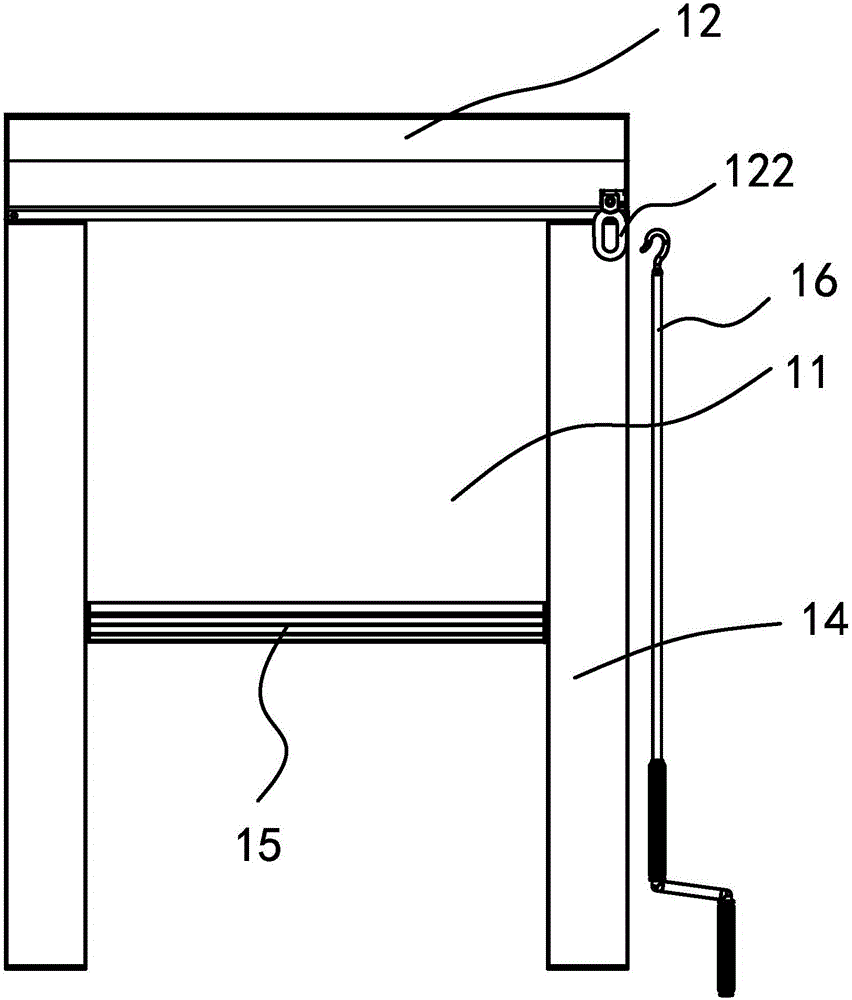 Wind resisting window shade