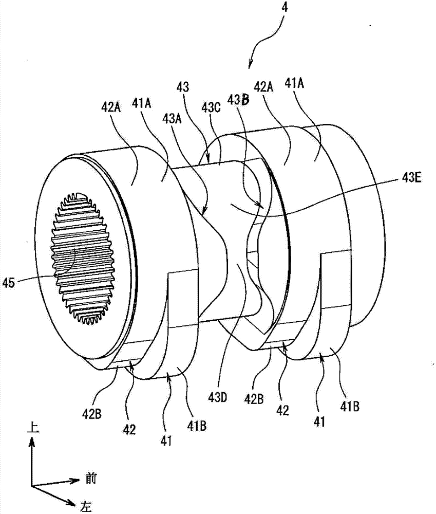 Variable valve device of internal combustion engine