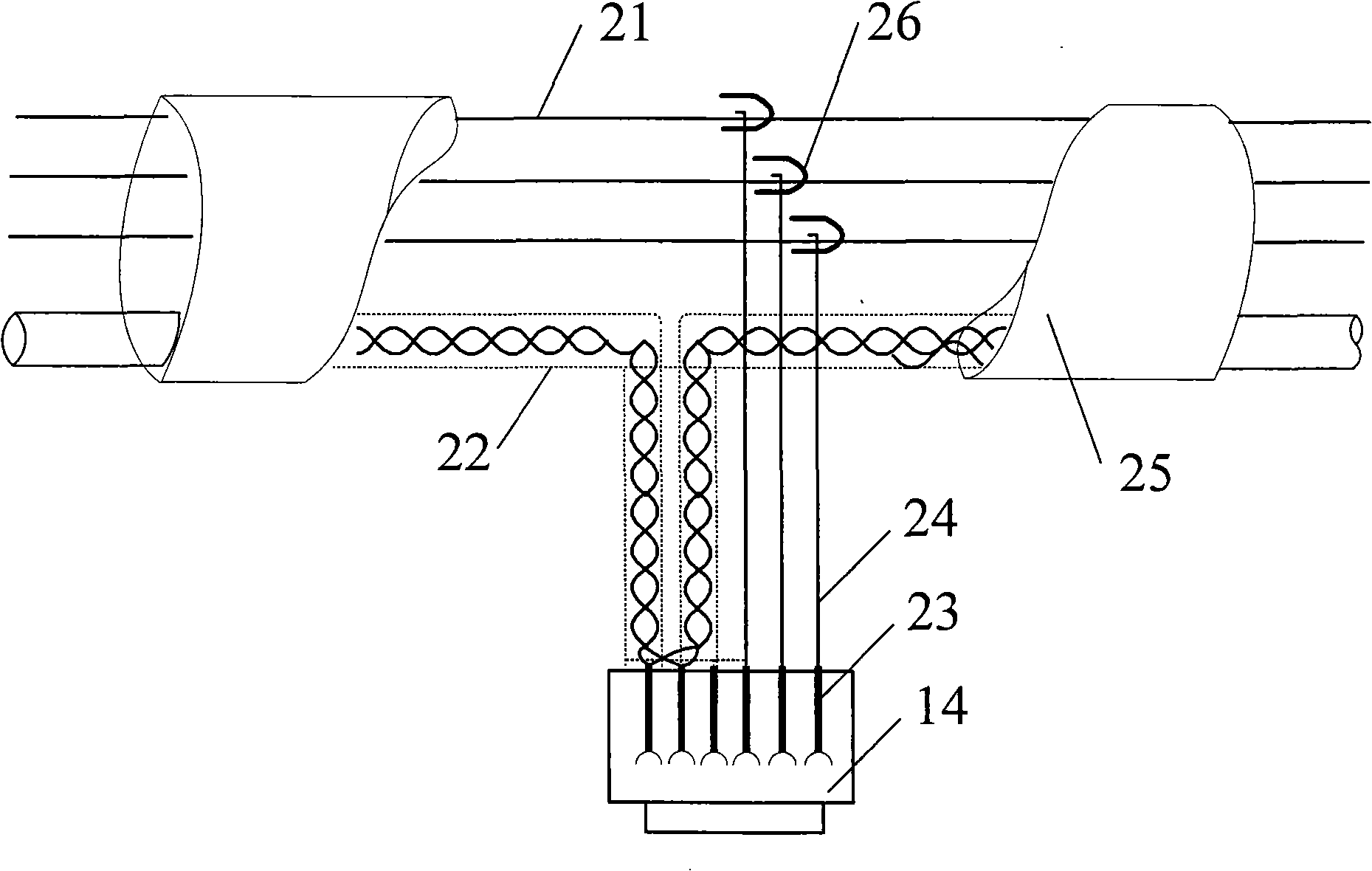 Connection system of vehicle electric appliance