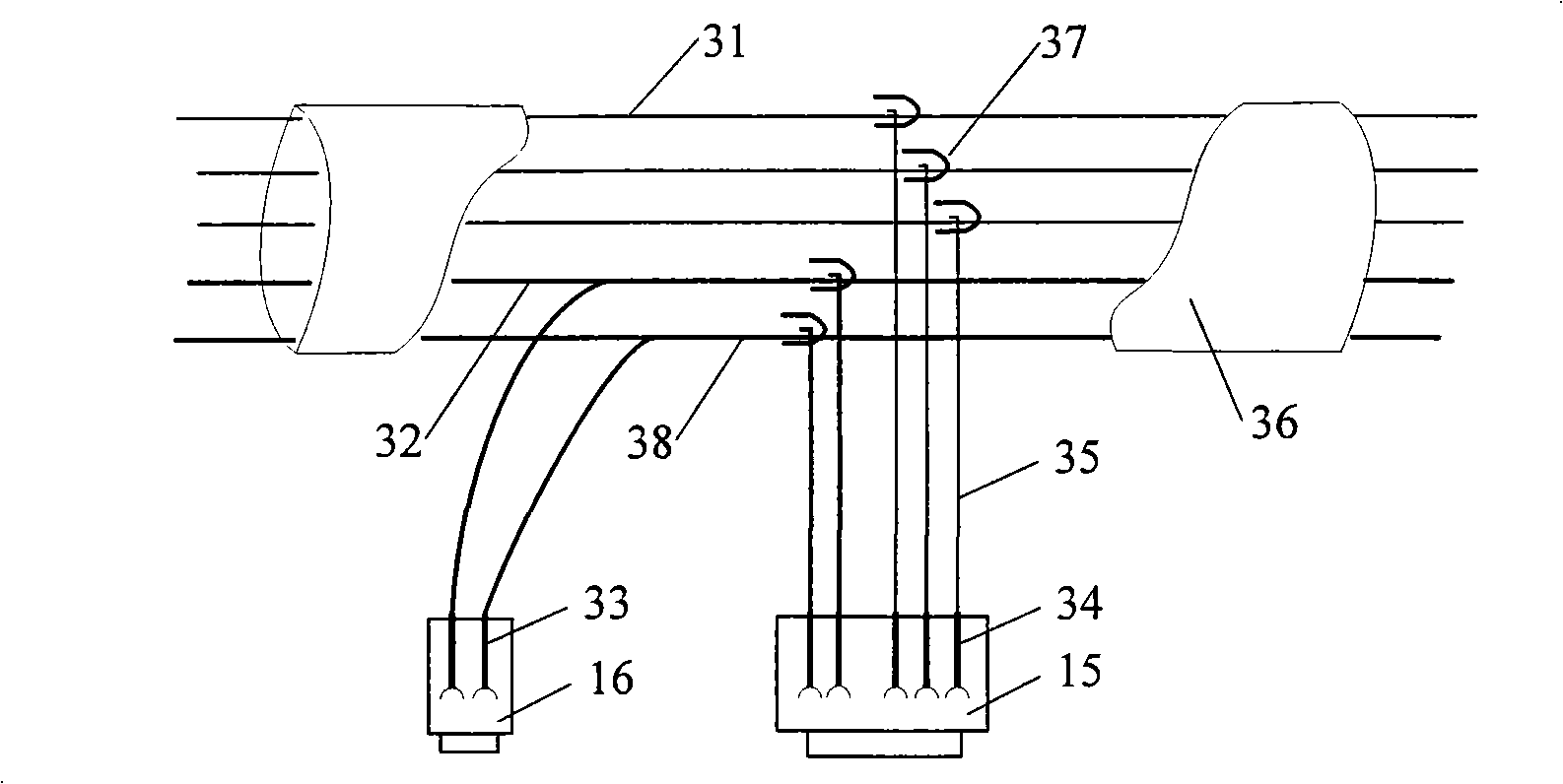 Connection system of vehicle electric appliance