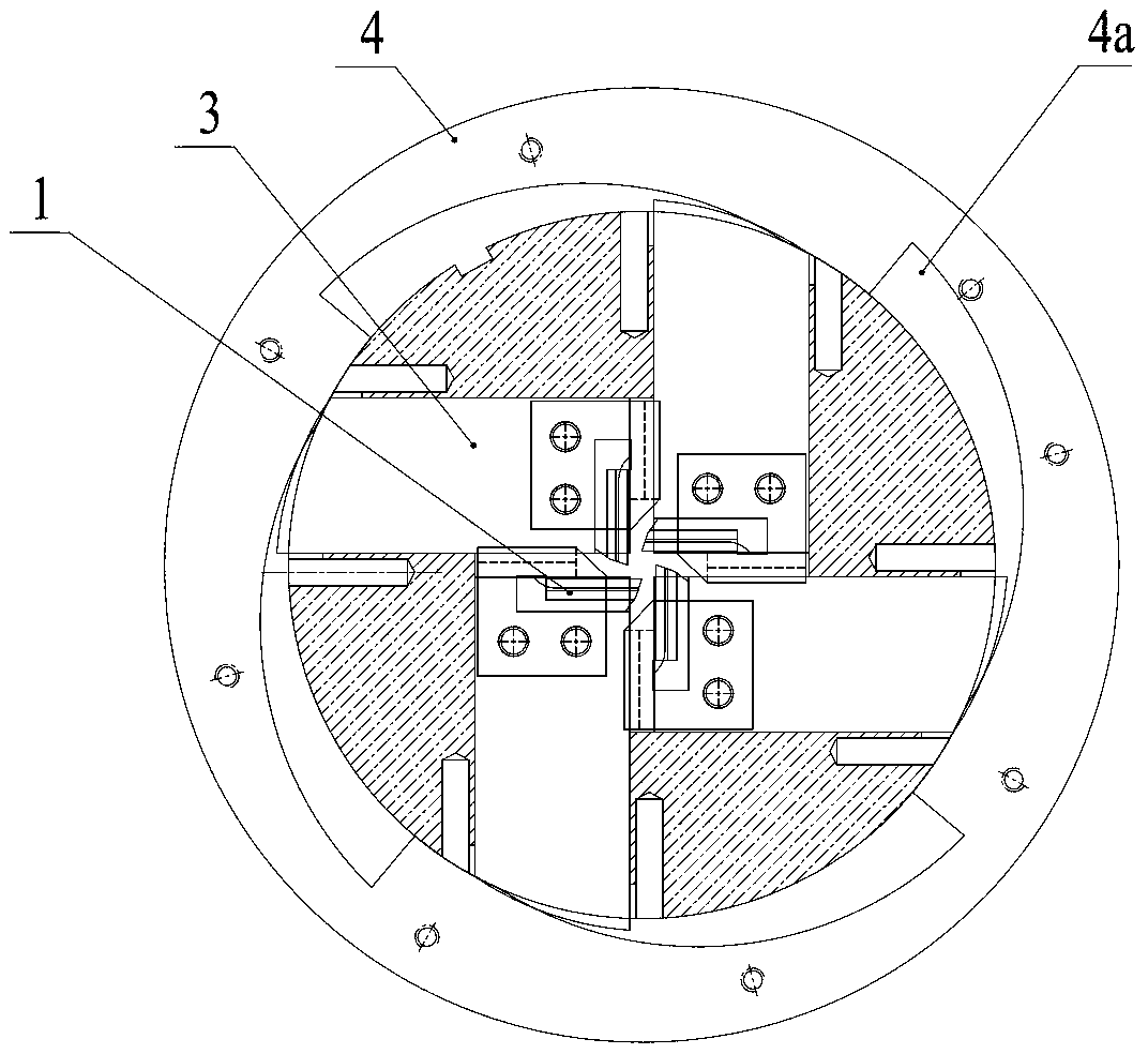 Full-automatic upsetting straight thread twister