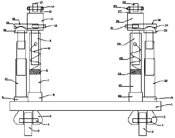 Vertical adjustable cable pay-off rack