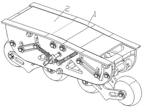 Roller skate rack