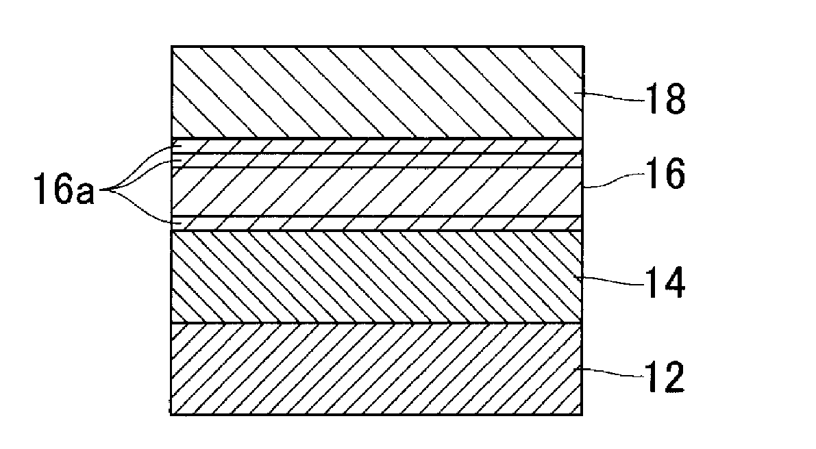 Piezoelectric thin film element