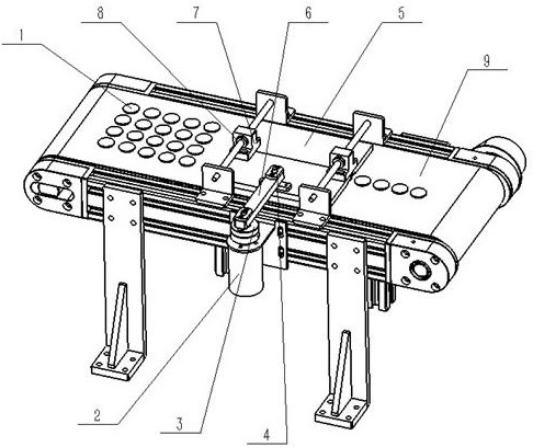 Automatic sequencing device for button cells