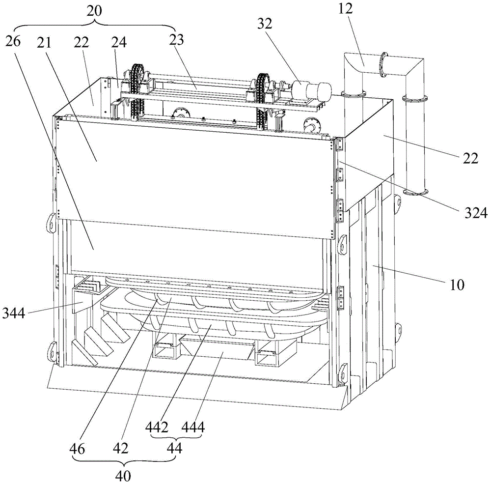 Hot aluminum slag treatment equipment