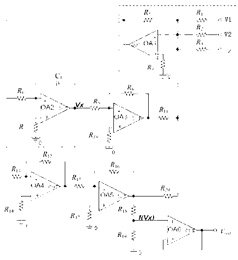 Dynamic reconfigurable logic gate realization method based on cellular neural network (CNN) and realization circuit thereof