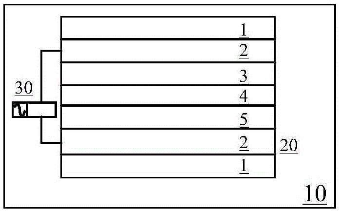 Street lamp allowing brightness to be adjusted on basis of electrochromic device and manufacturing method of street lamp