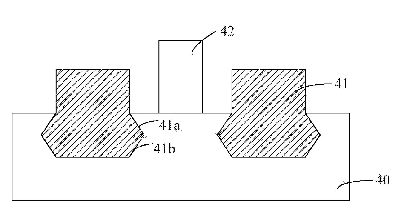 Trench isolation structure and method for forming the same