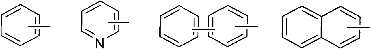 Triphenylene compound containing pyridine group and application thereof