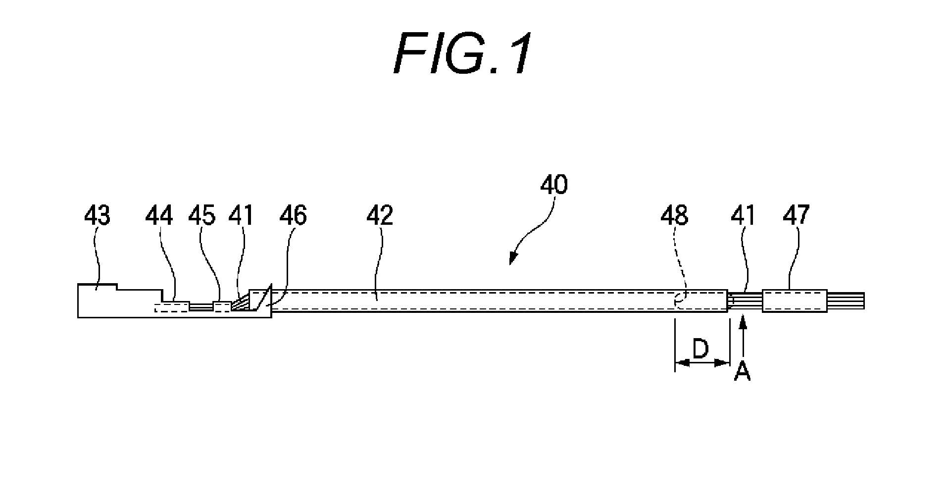 Water stop treatment method and insulating covered electric wire