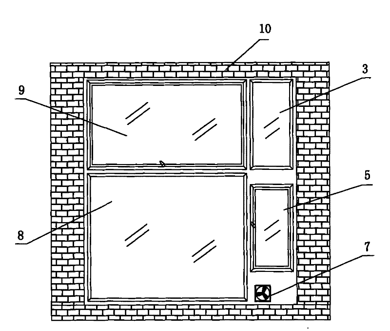 Environment-friendly window body structure