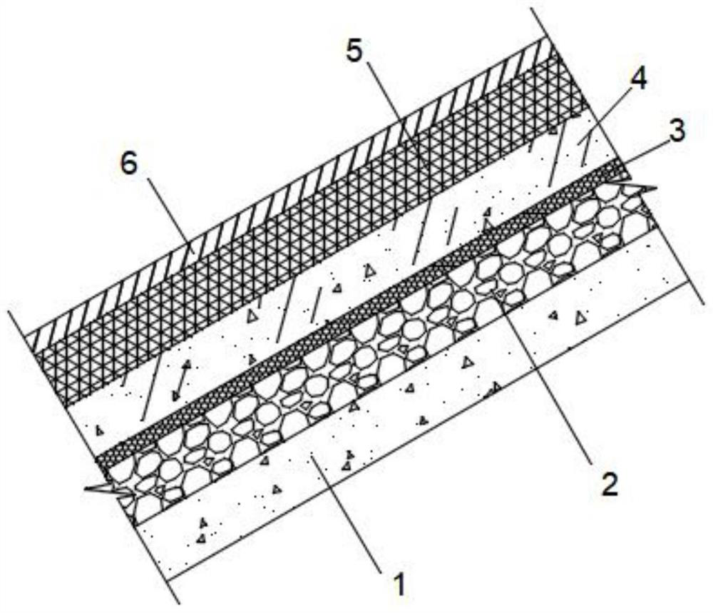 Pumped storage upper reservoir dry-wet cycle lower thermal insulation anti-seepage reservoir bank structure and construction method thereof