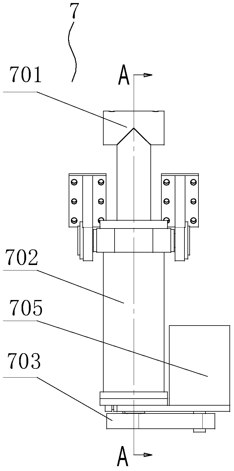 Six-shaft joint mechanical hand