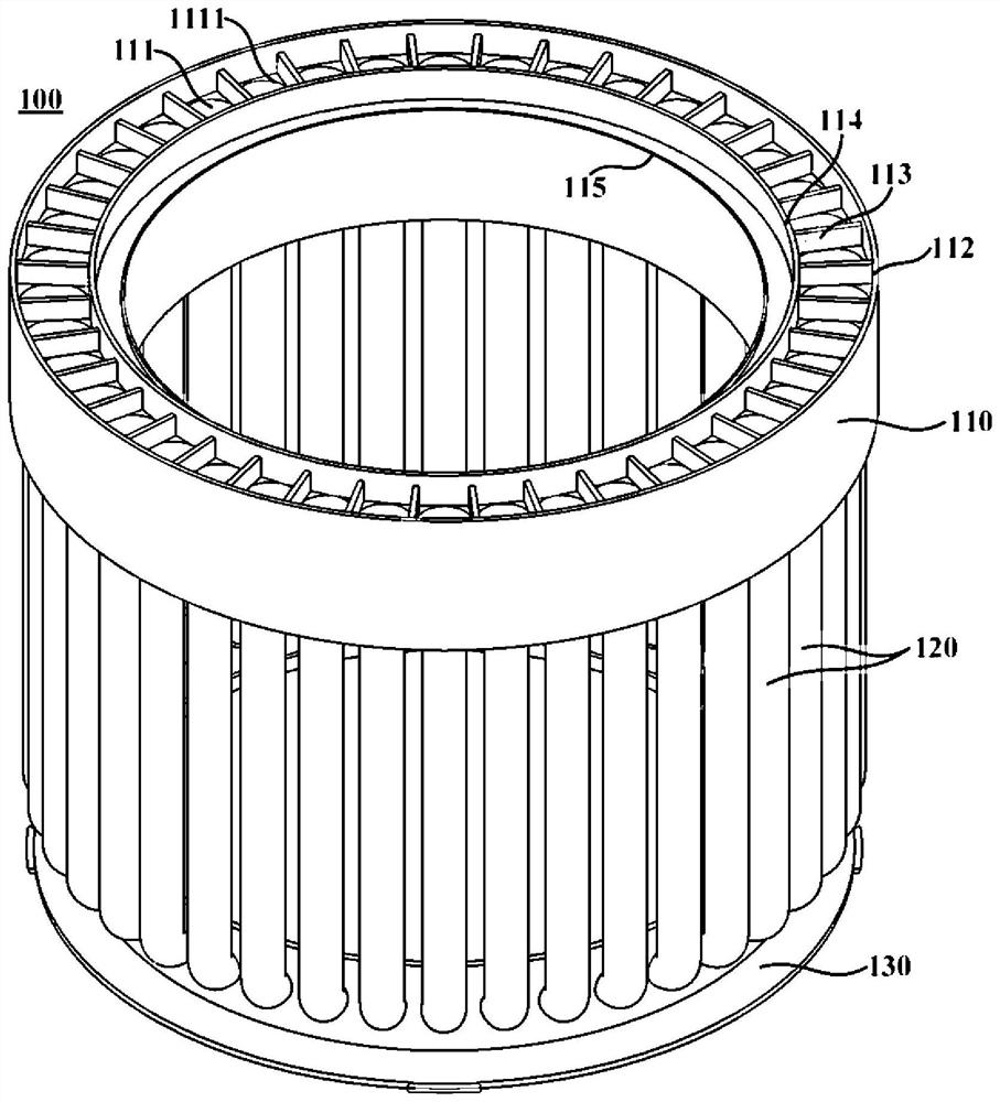 Vibration reduction balance device and vertical pulsator washing machine