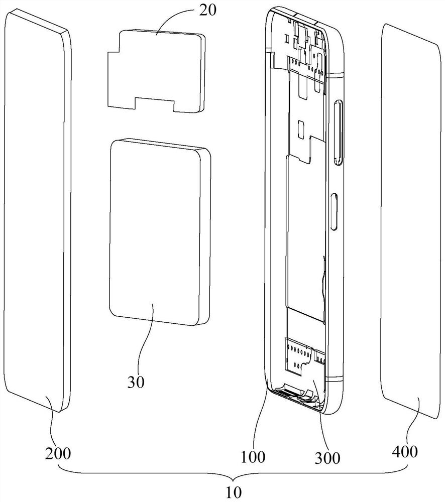 Electronic equipment, housing components and frames