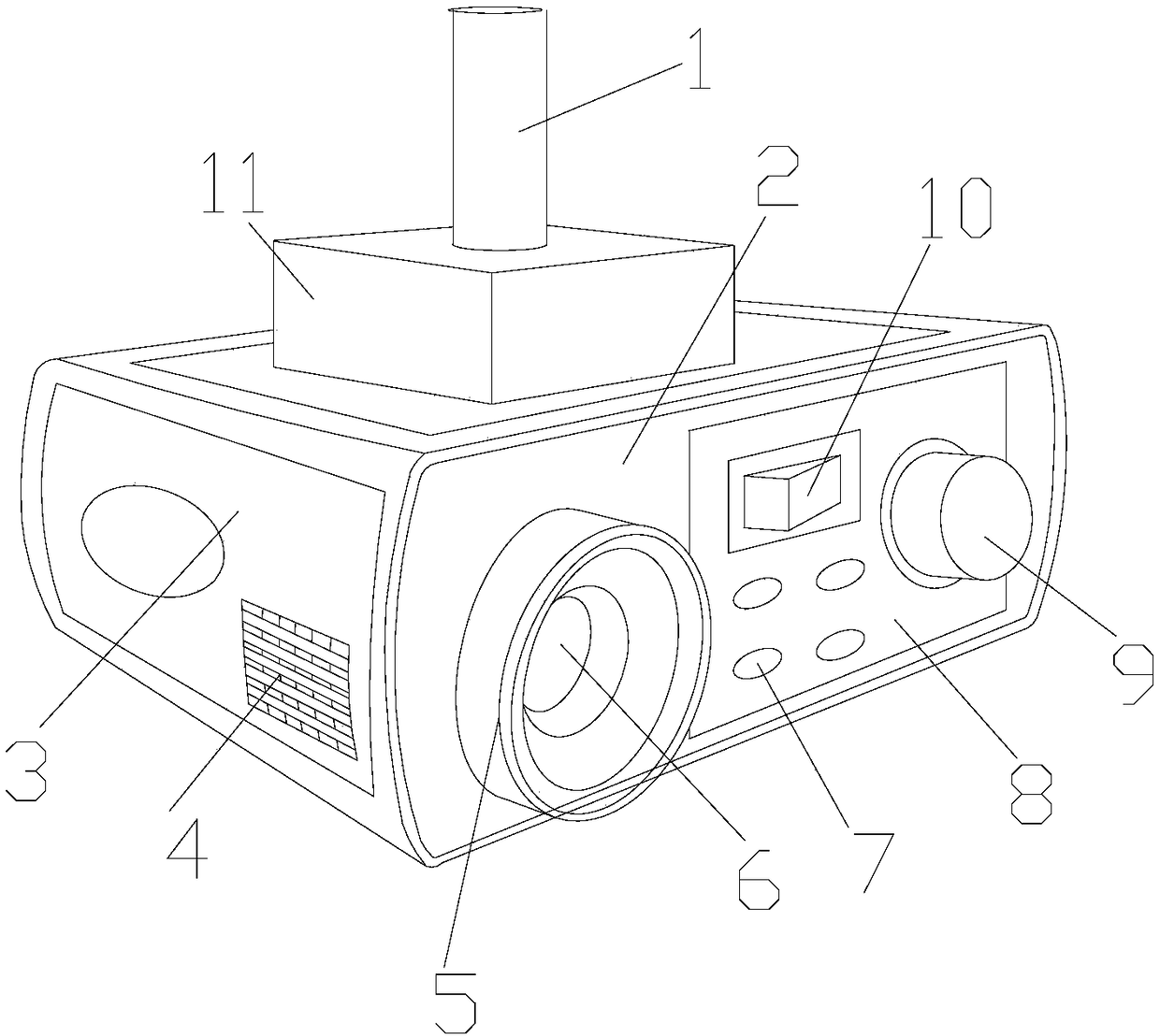 Multimedia equipment used for smart home