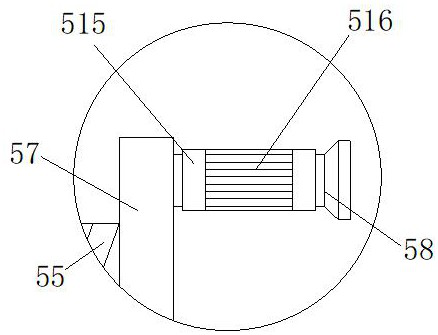 An adjustable heat dissipation structure for a new energy vehicle battery