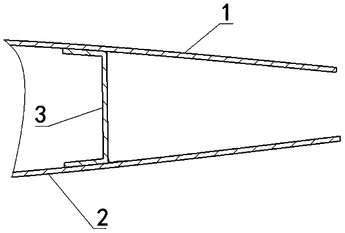 Aircraft airfoil trailing edge cabin drainage design method