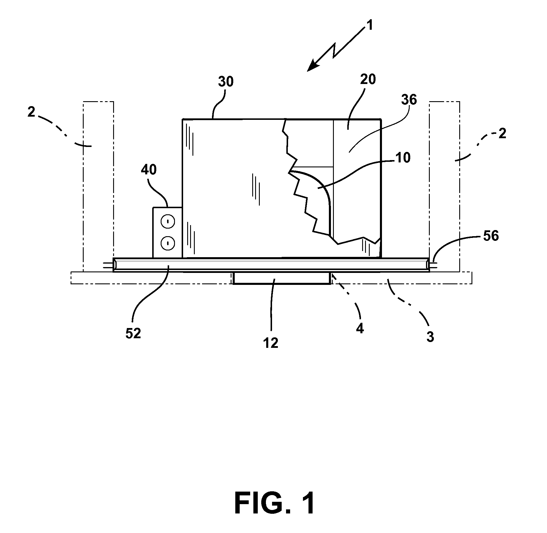 Fire-resistant and noise attenuating recessed lighting assembly