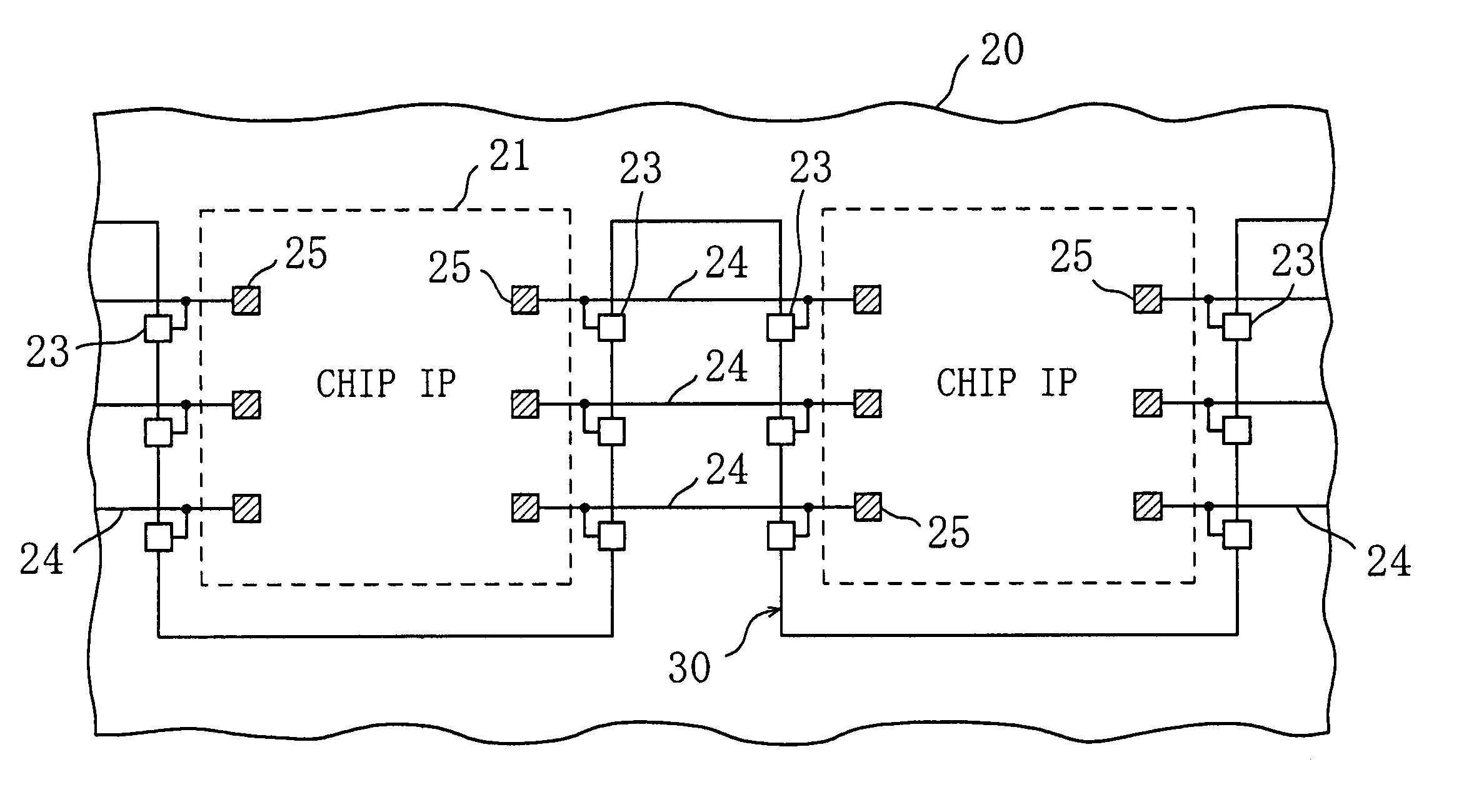 Semiconductor wiring substrate, semiconductor device, method for testing semiconductor device, and method for mounting semiconductor device