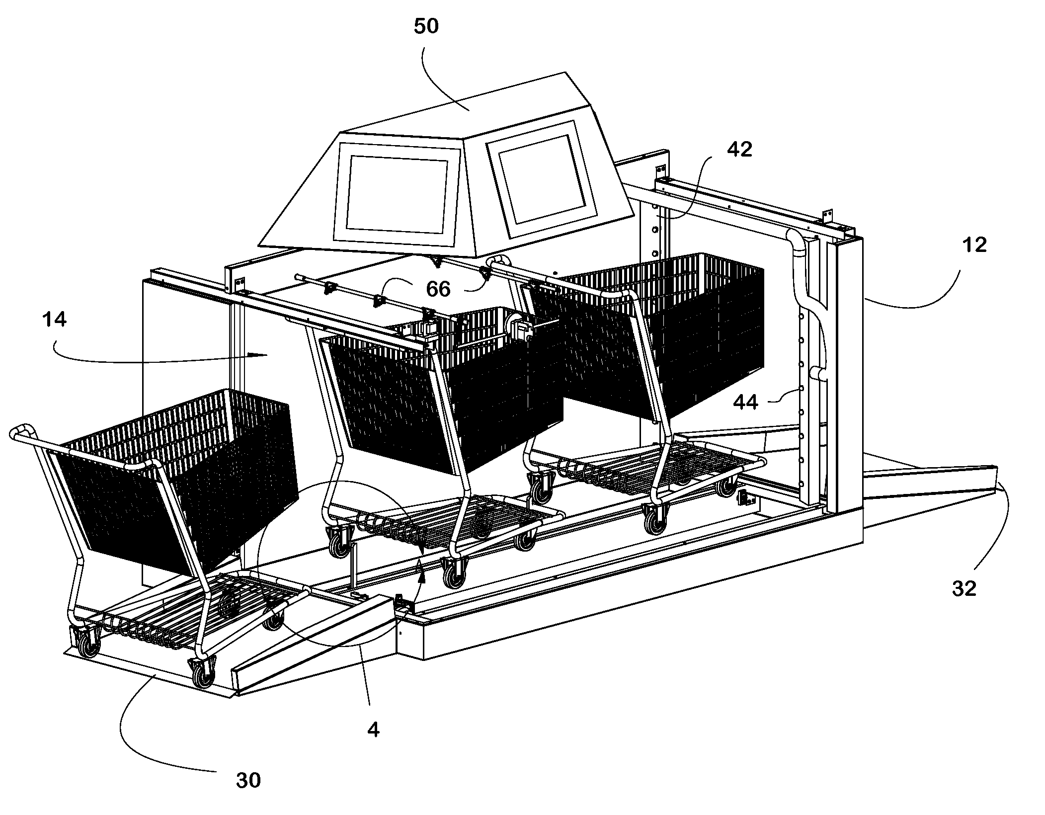 Shopping Cart Washer and Sanitizer