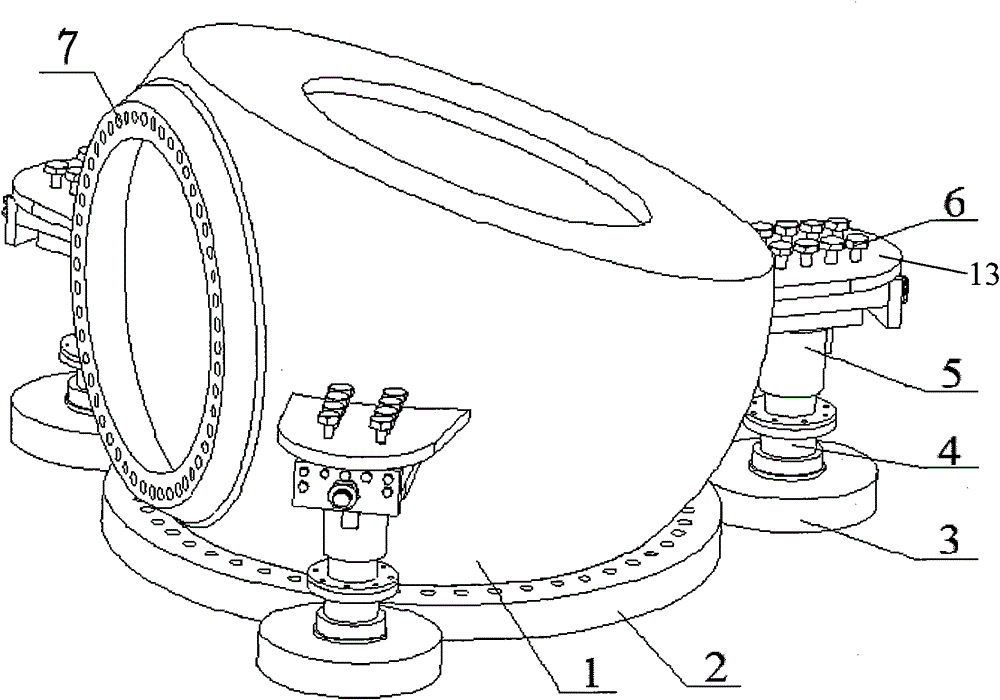 Yawing mechanism for wind driven generator, yawing control system and control method