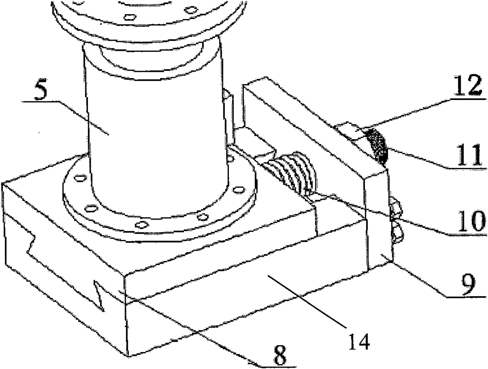 Yawing mechanism for wind driven generator, yawing control system and control method