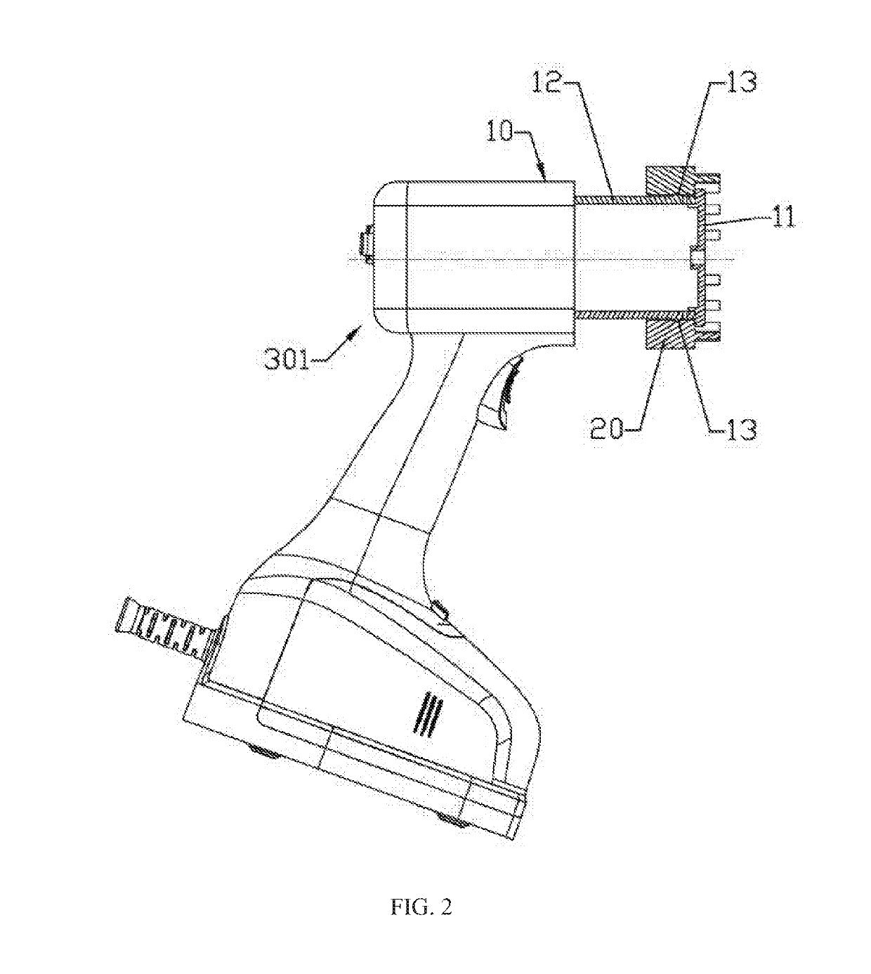 Ironing head with auxiliary accessory