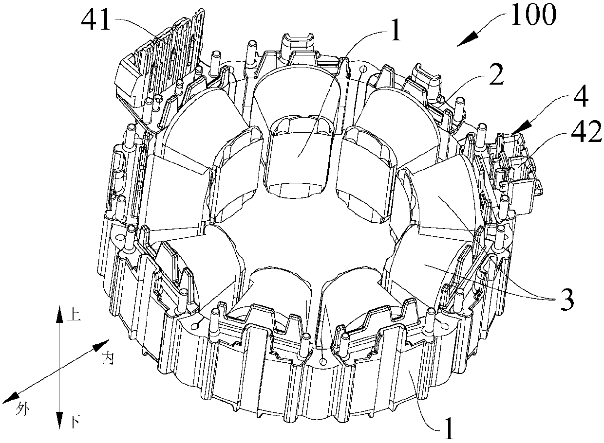 Pump and dish-washing machine with pump