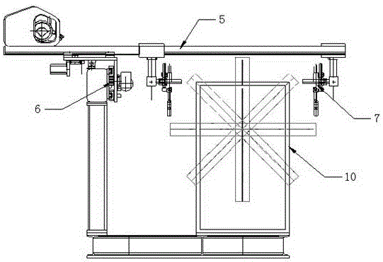 Automatic welding equipment for guard bar