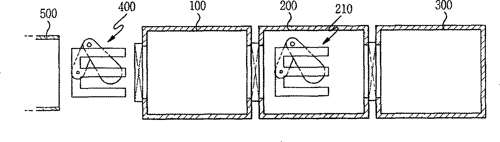 Apparatus for manufacturing flat display