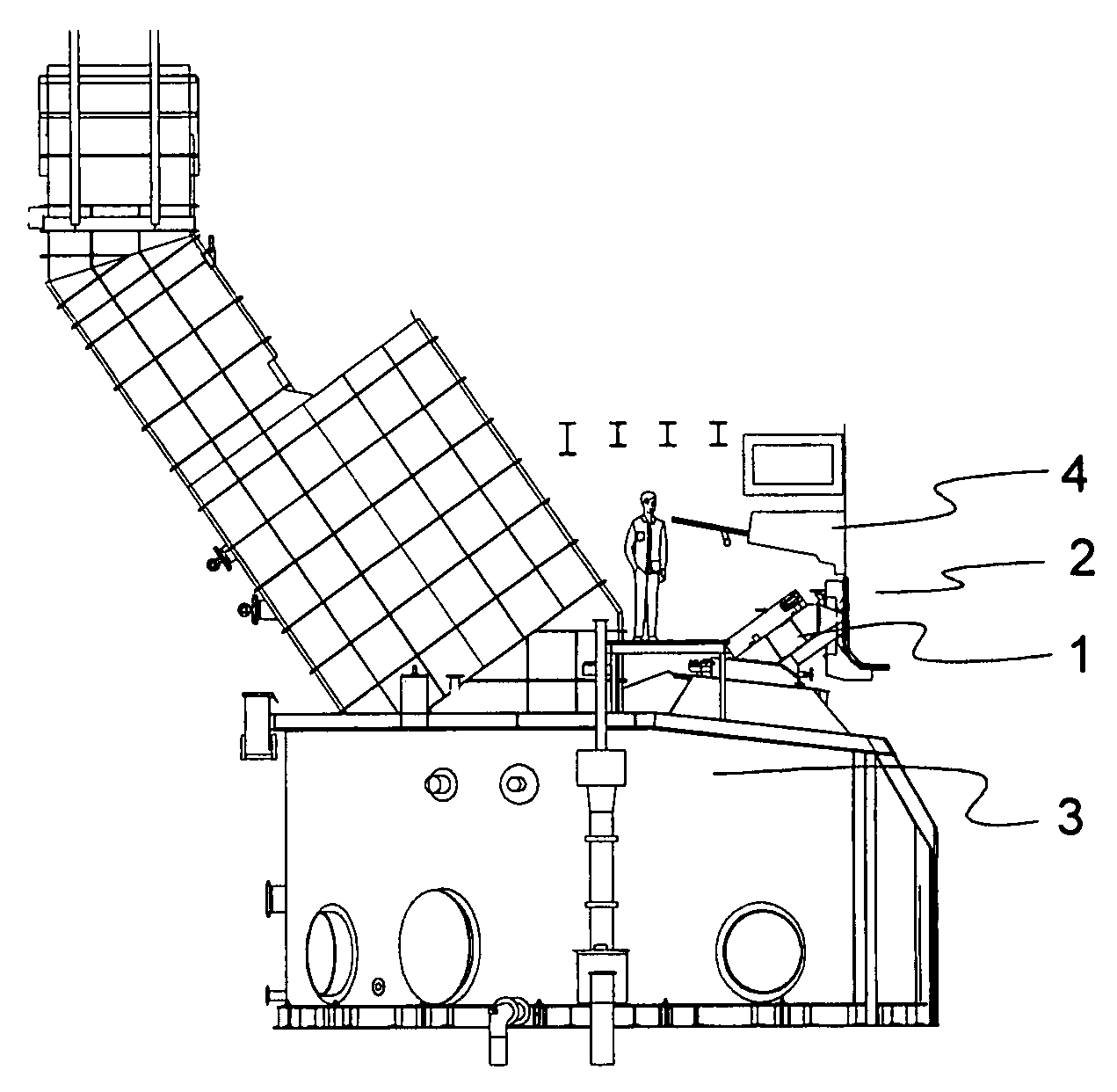 Cleaner for the smelt spout of a recovery boiler