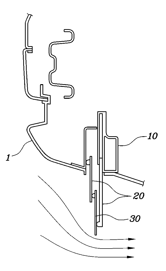 Active air skirt device for vehicle