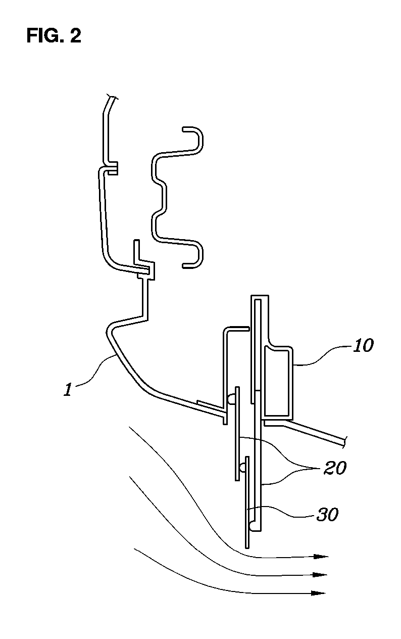 Active air skirt device for vehicle