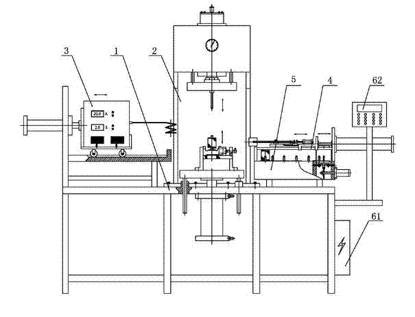 Damage-free compressor rotor heat jacket assembly disassembling device