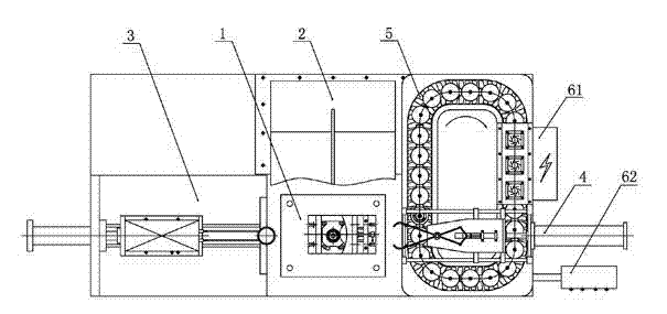 Damage-free compressor rotor heat jacket assembly disassembling device