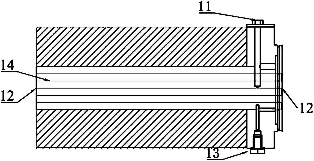 Burner with burning knob and flame continuous control method based on burning knob