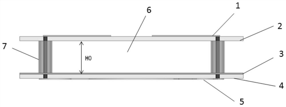 Low-profile circularly polarized microstrip antenna for satellite communication