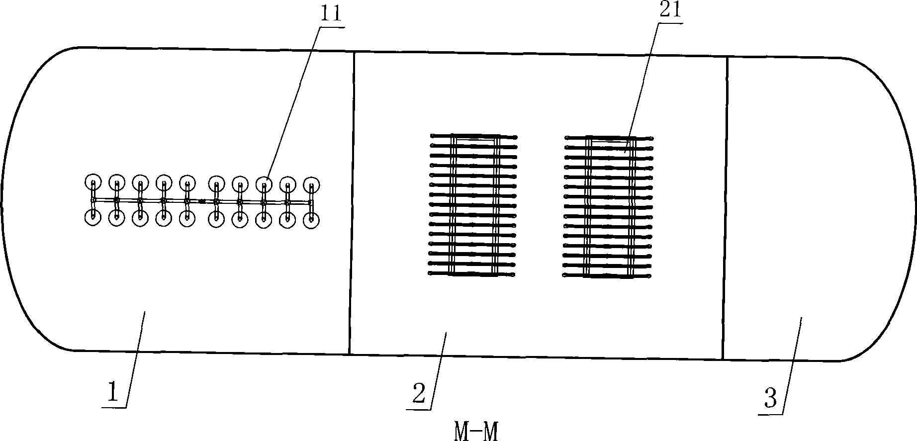 Repair method and device of lake water body