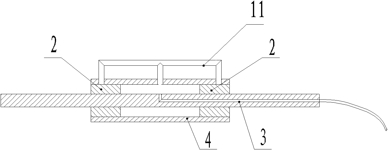 Long-distance air-flotation linear guide rail unaffected by air pipe disturbance