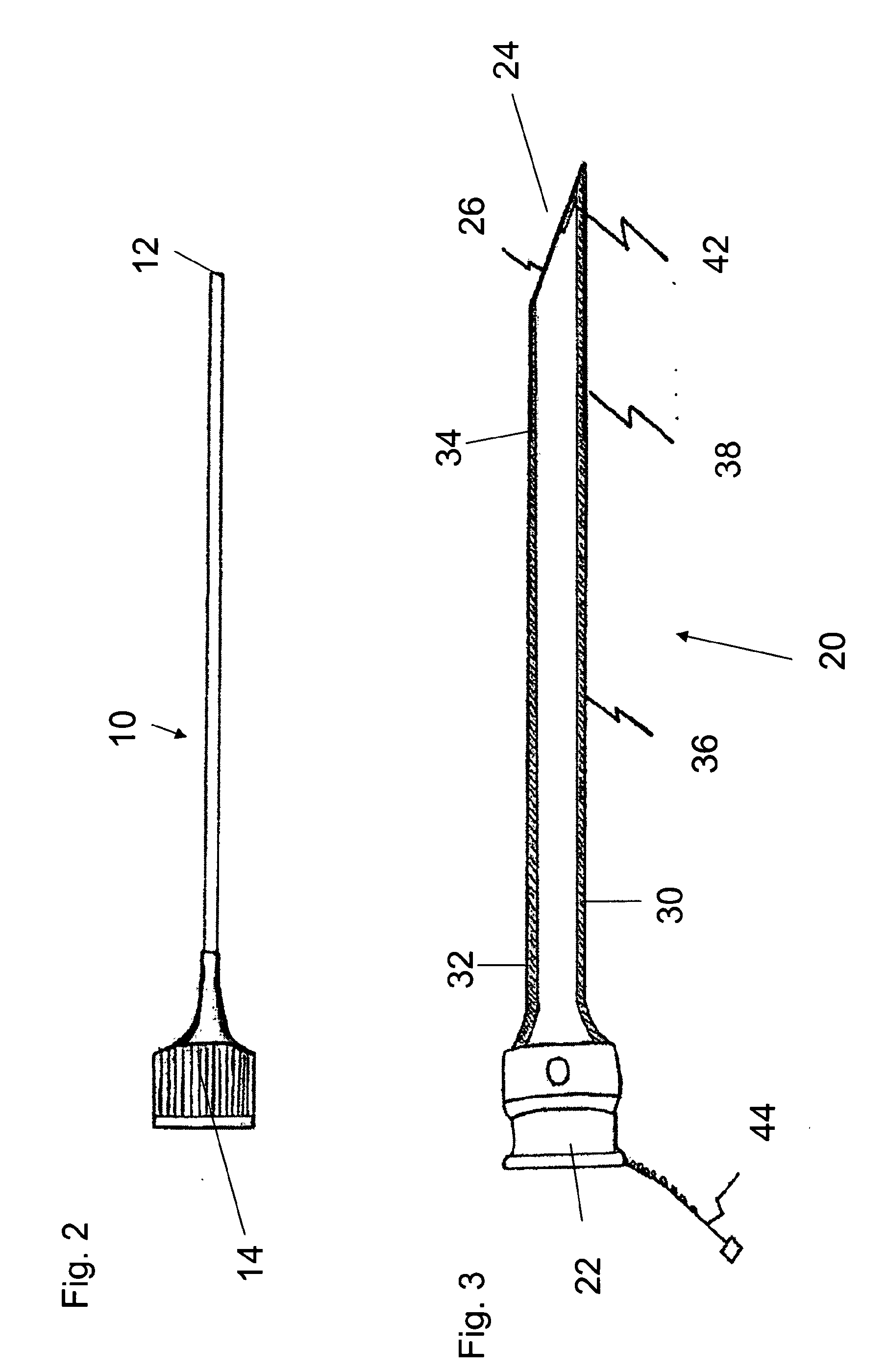 Cryoneedle and cryotheraphy system