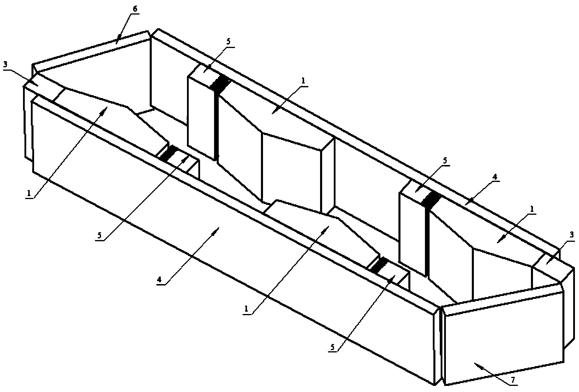 Reflection type sheet laser amplifier of ridge structure