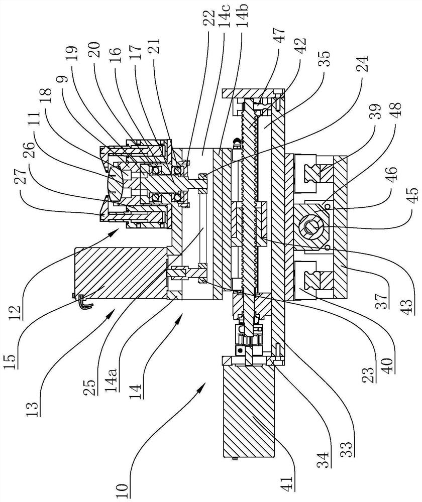 Fully-automatic padlock trademark riveting device