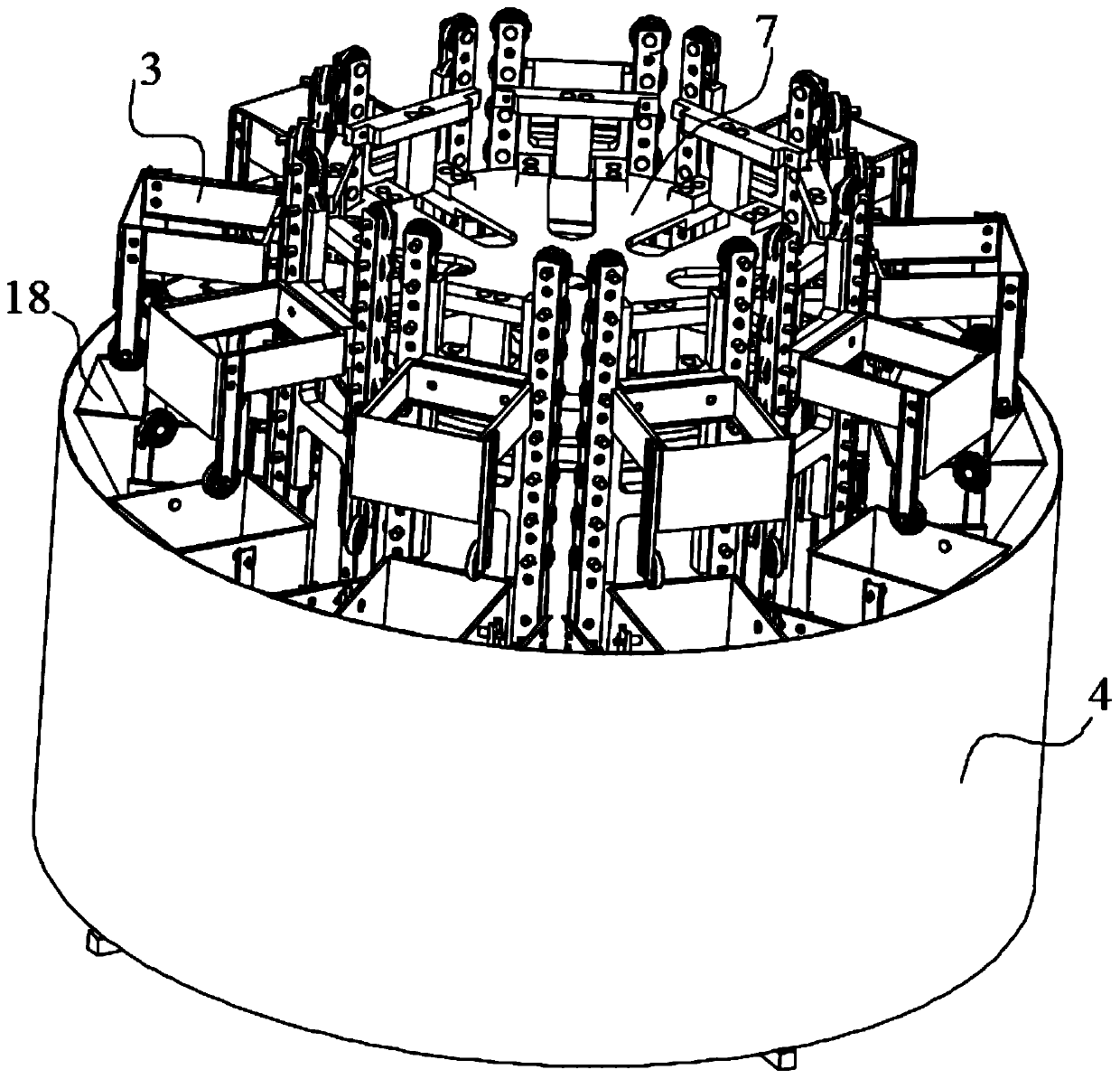 Automatic noodle cooking machine