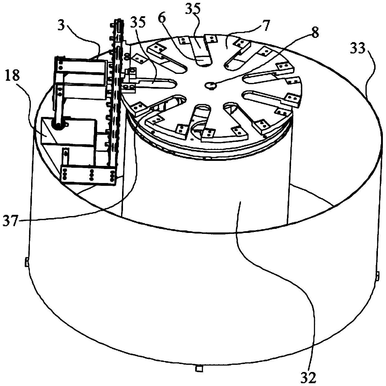 Automatic noodle cooking machine