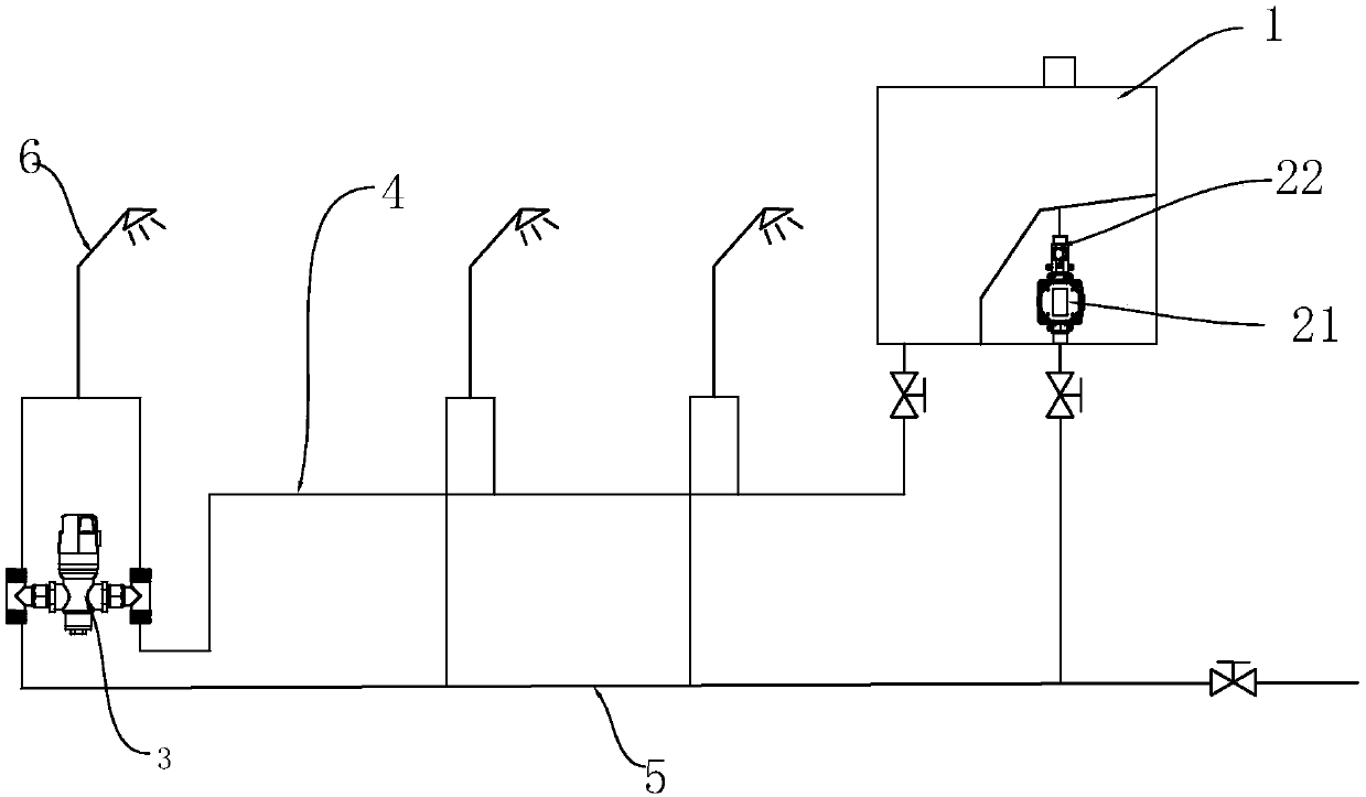 Instant heating circulation system suitable for water heater and control method of instant heating circulation system