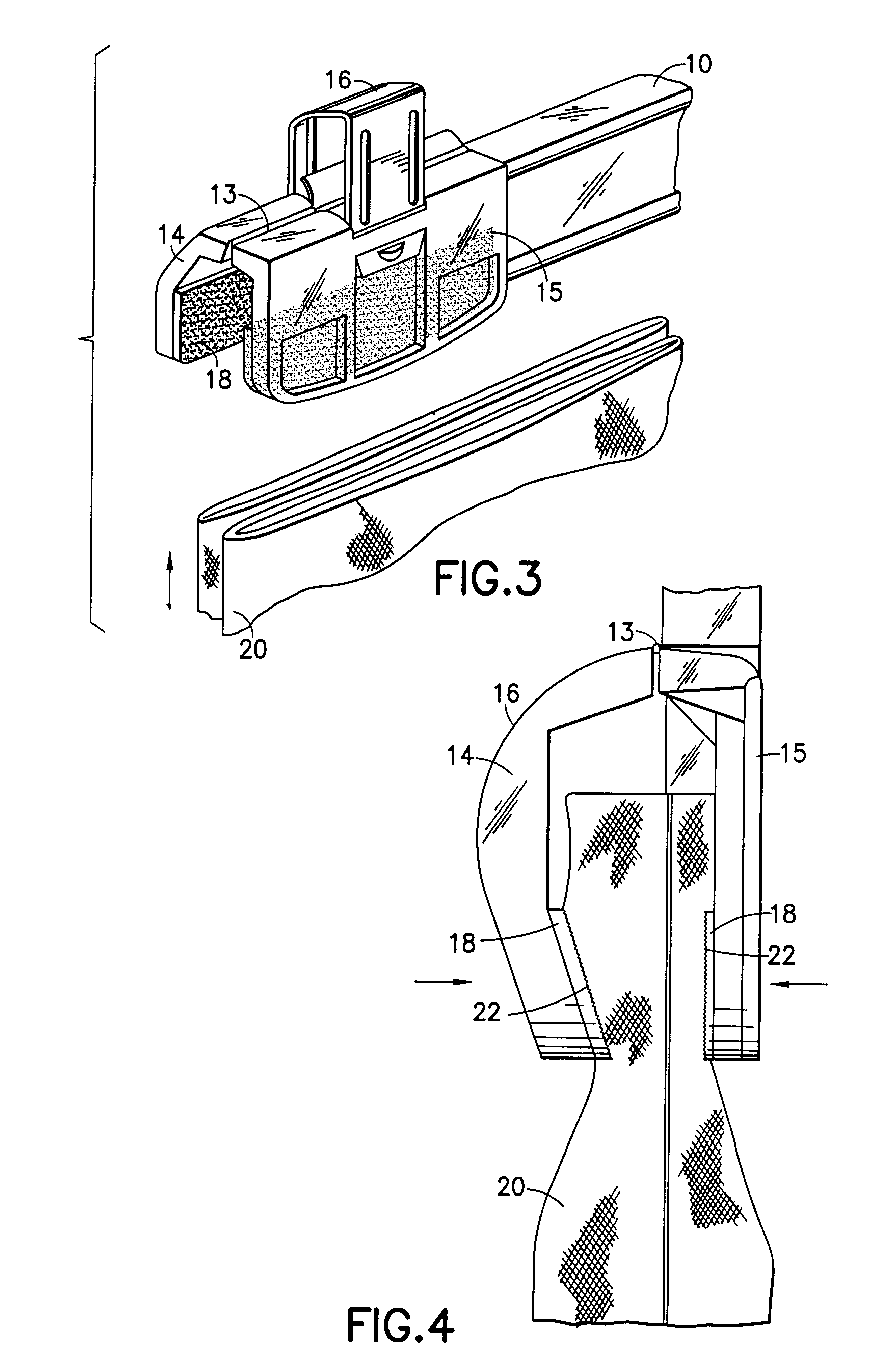 Garment hanger with integral crease-free clamps