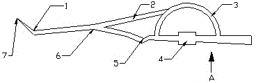 3D printing intervertebrale foramen mirror targeting puncturing percutaneous surgery guide plate and puncturing method thereof