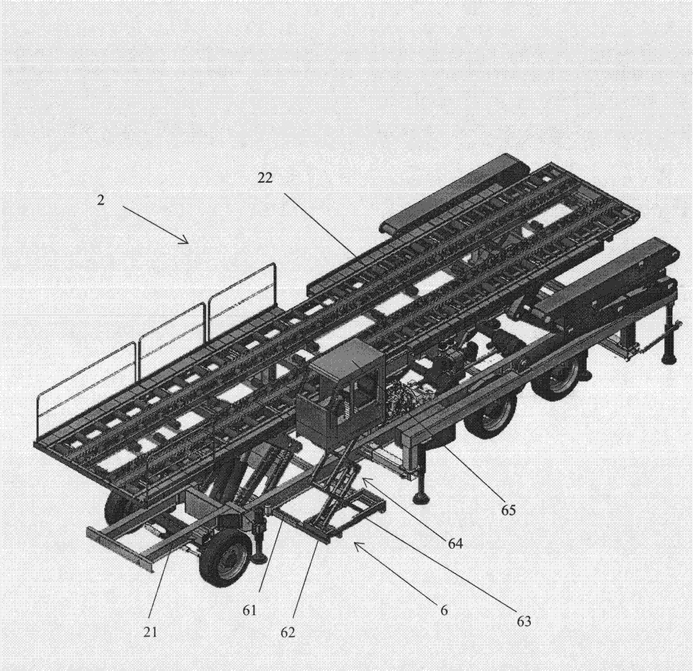 Cab of military conveying platform truck